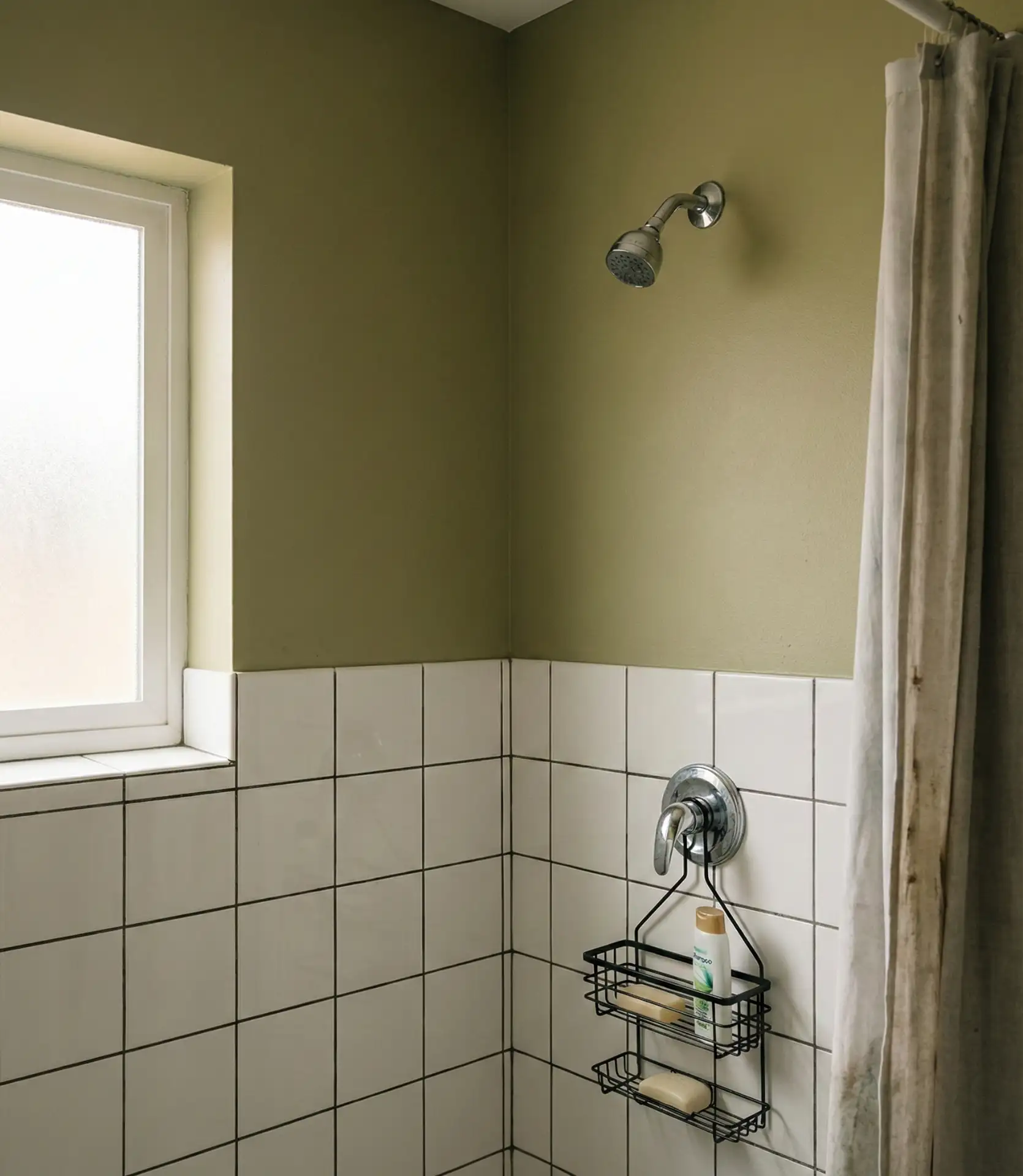 Walk-In Shower on a Budget with DIY Finishes 2
