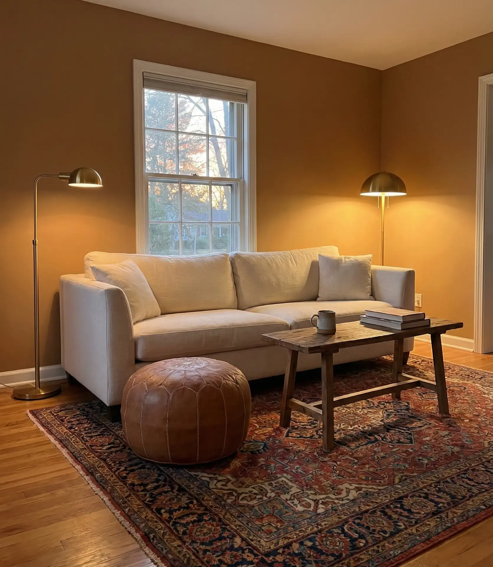 Warm Caramel and Ivory 1