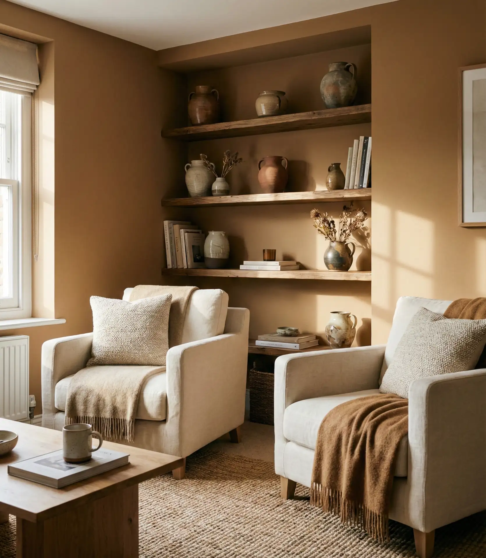 Warm Caramel and Ivory 2