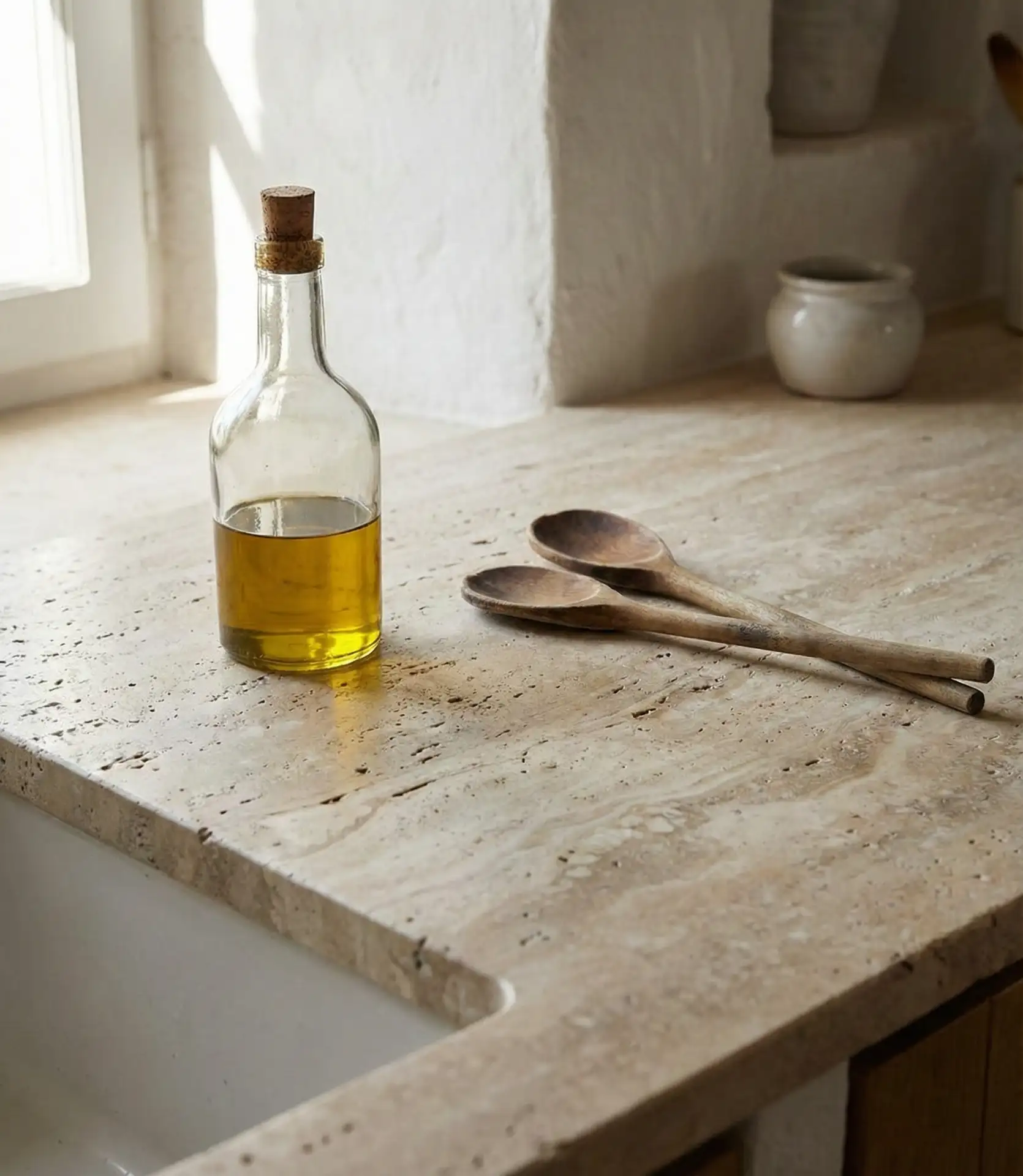 Warm Travertine for Mediterranean Vibes 2