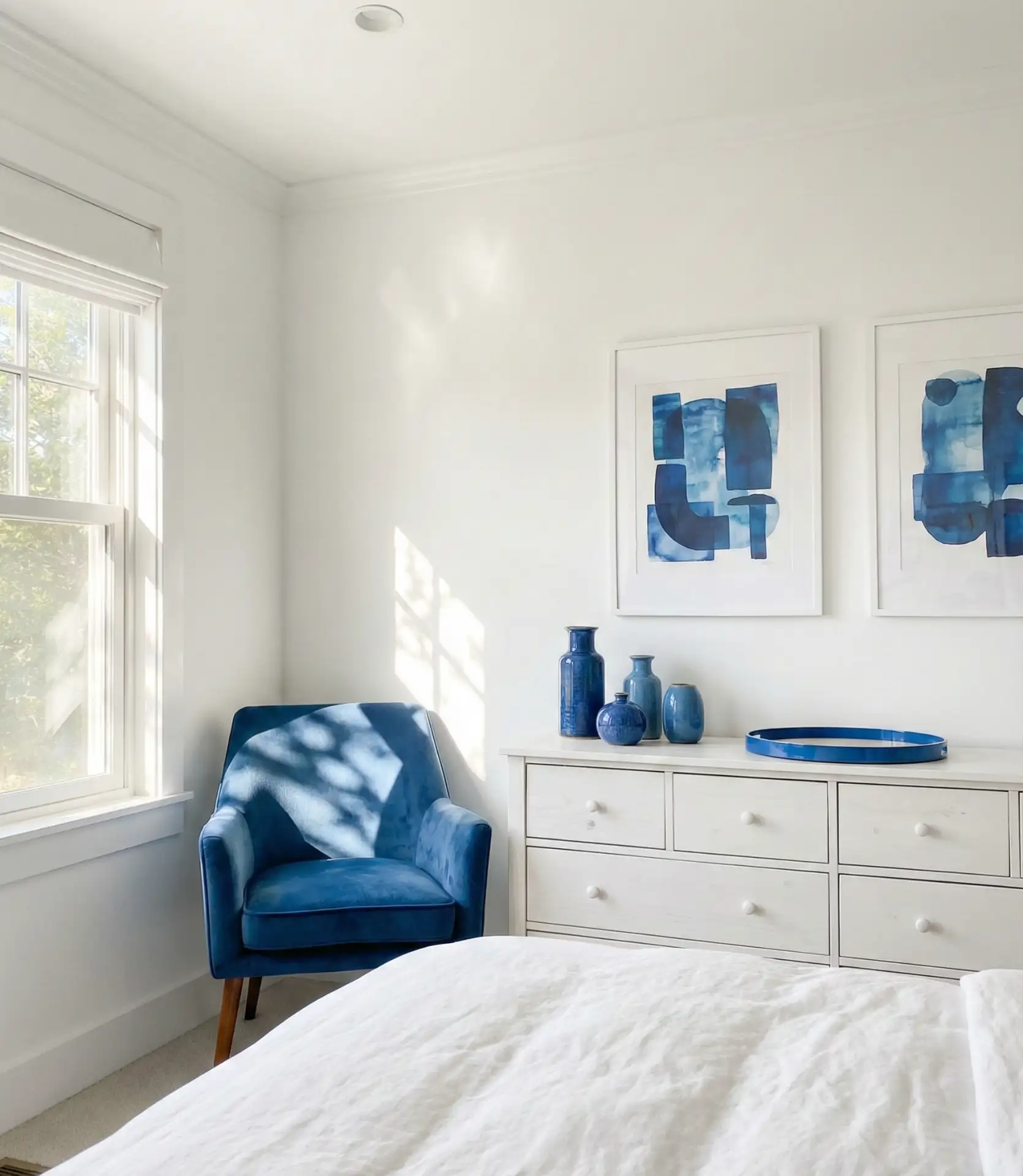 White and Blue Serenity 2