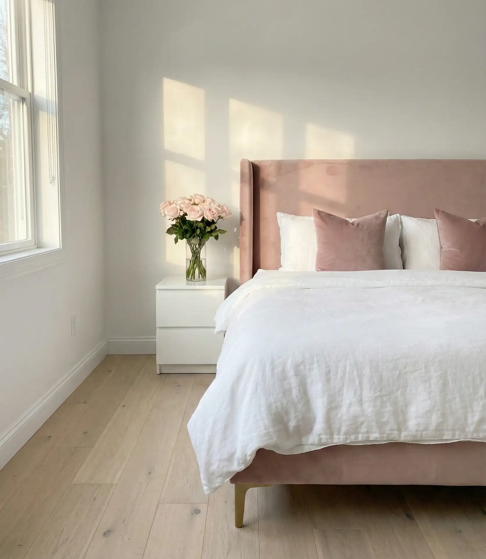 White and Blush Pink Romance 1