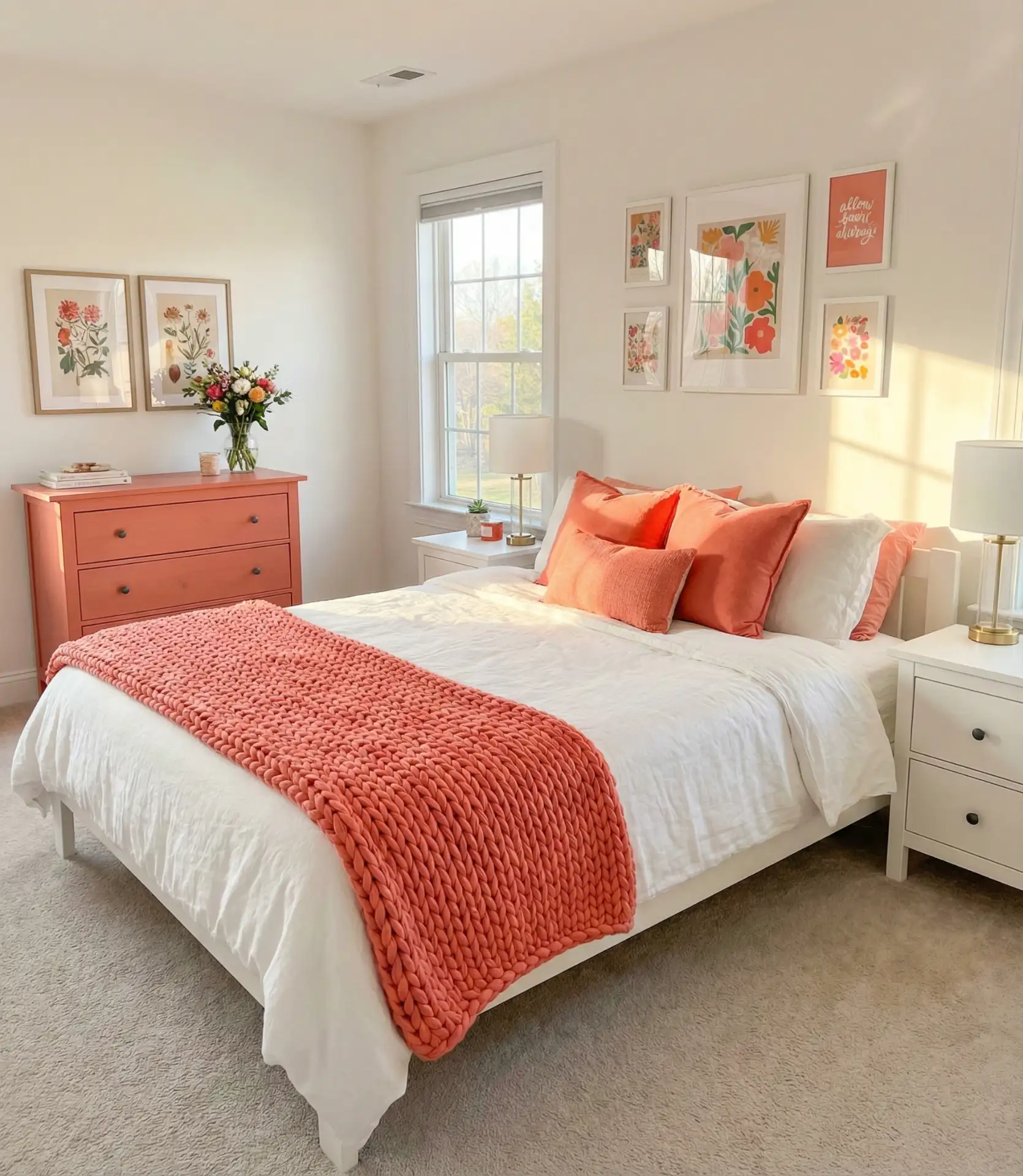 White and Coral Vibrancy 2