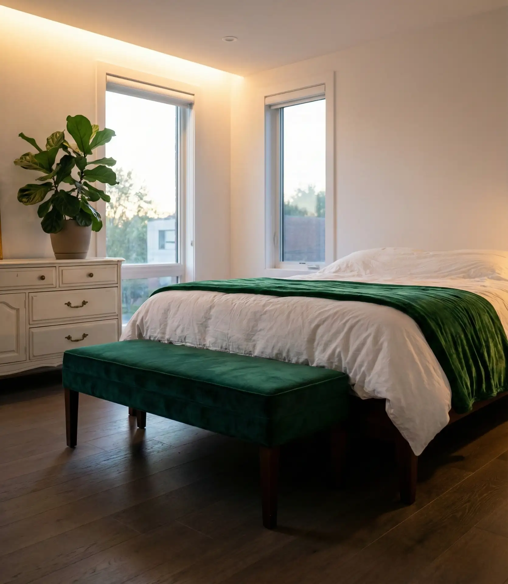 White and Emerald Green Drama 2