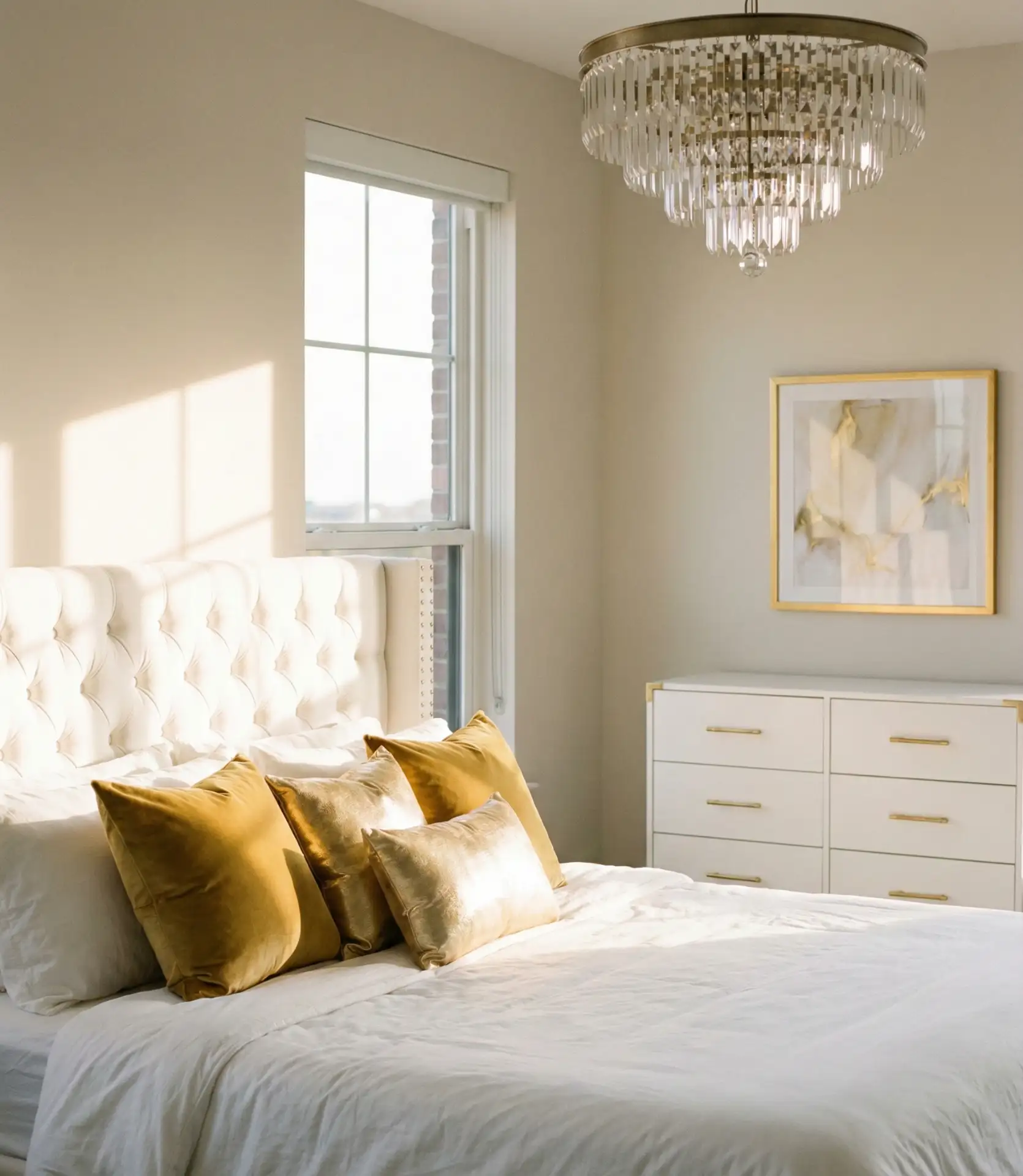 White and Gold Glam 2