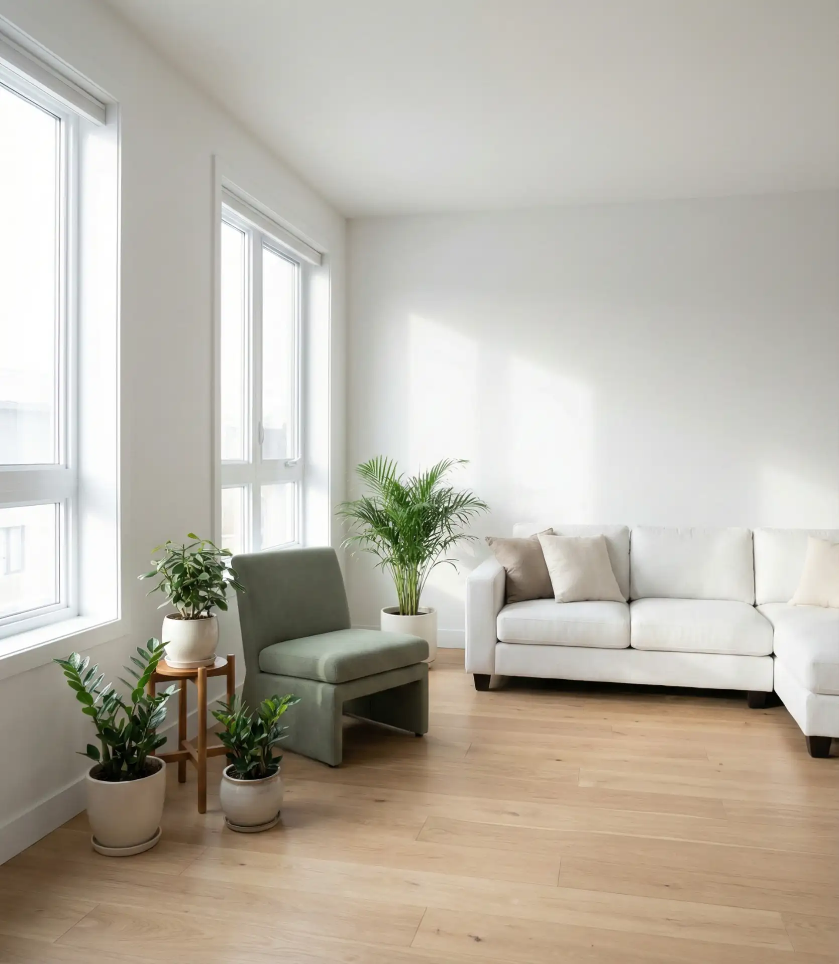 White and Green Fresh Minimalism 1