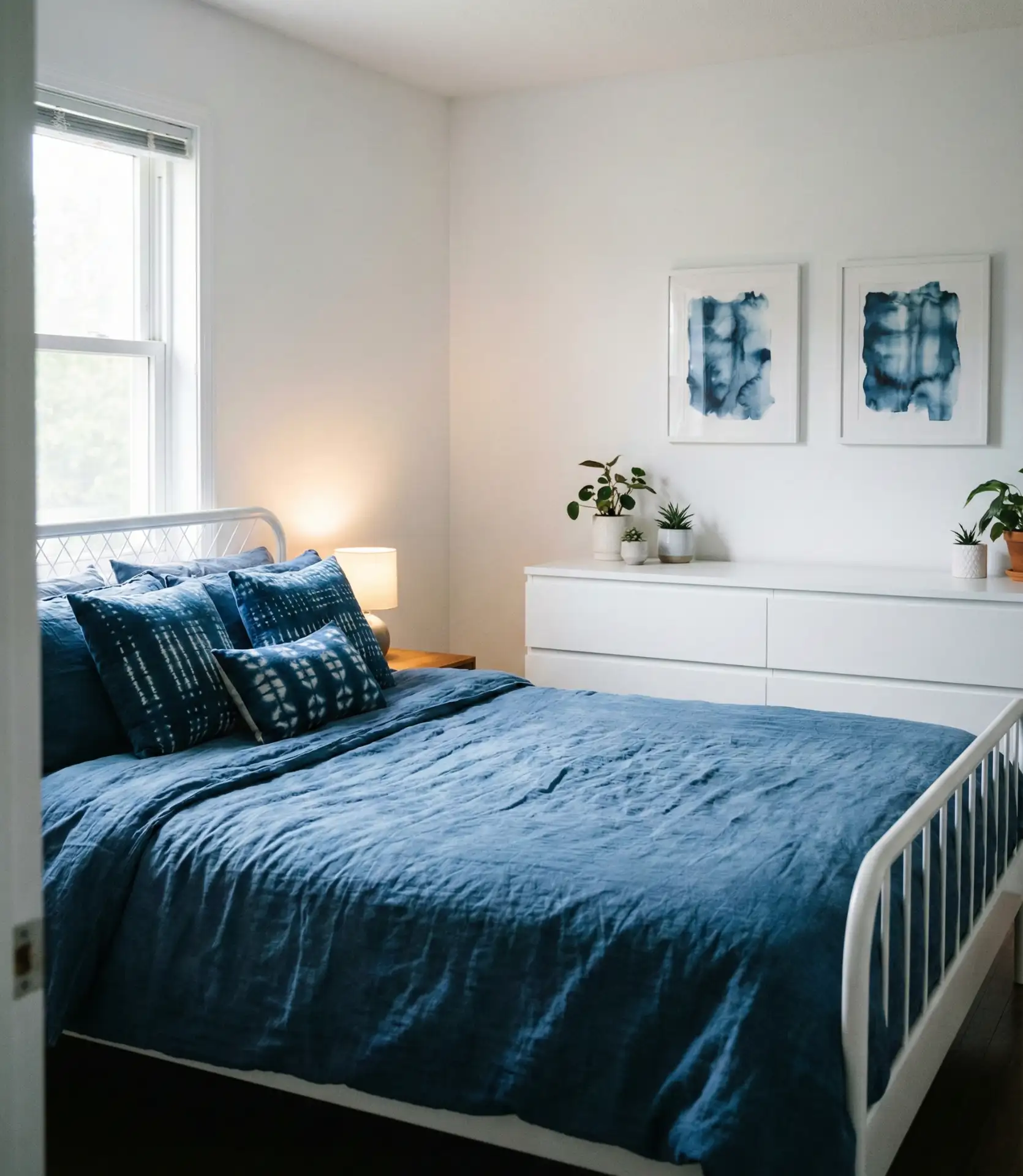 White and Indigo Depth 2