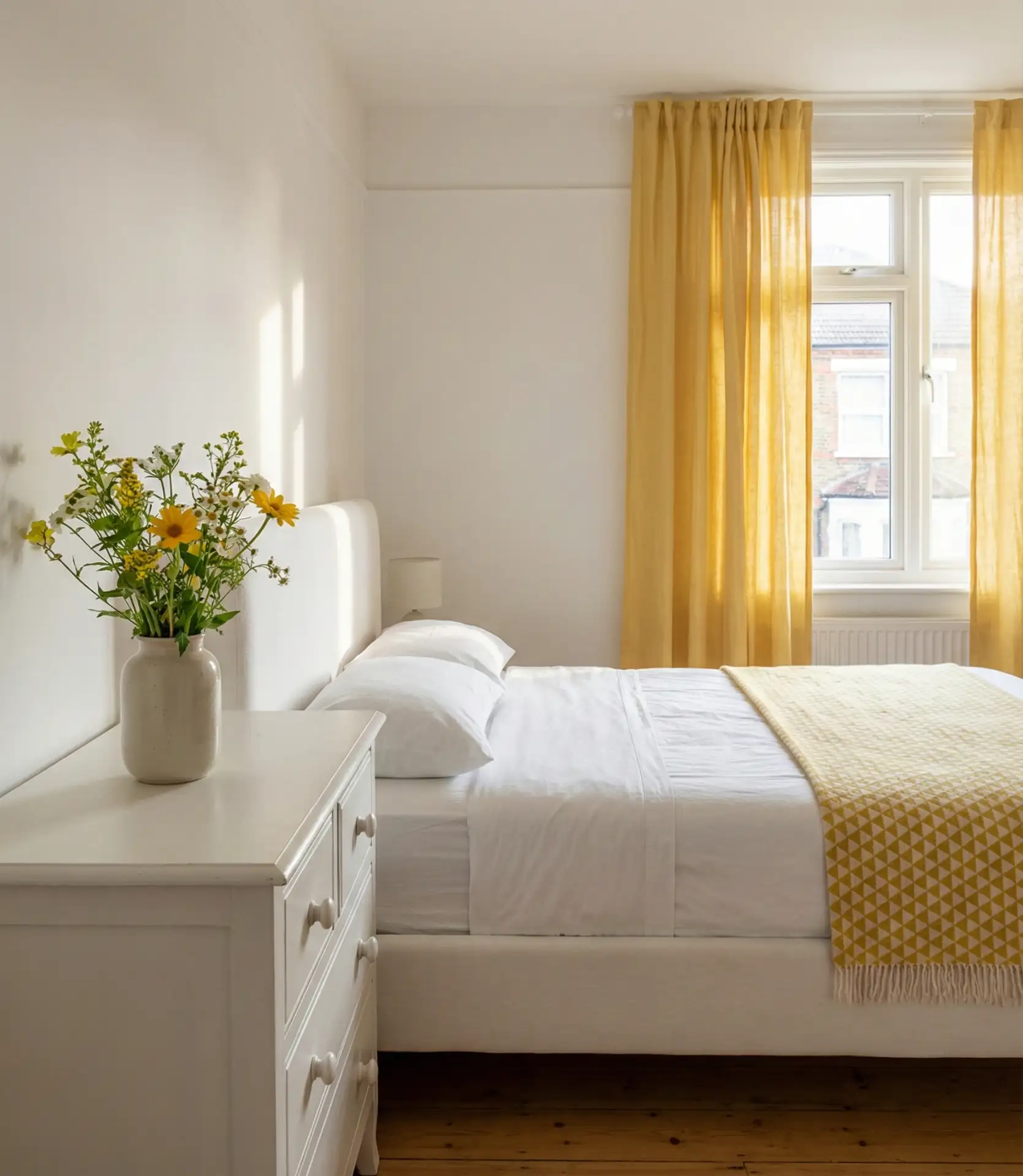 White and Soft Yellow Sunshine 1