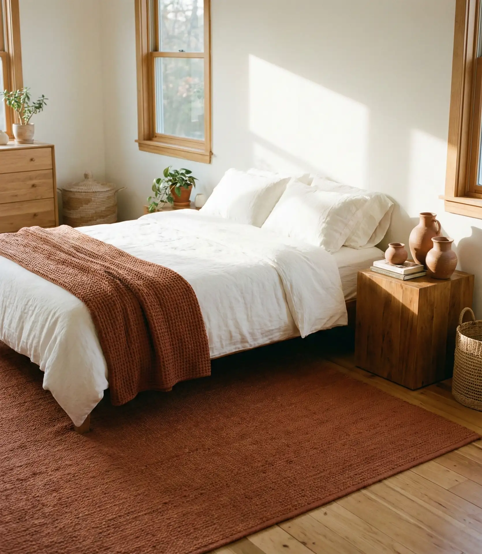 White and Terracotta Warmth 1