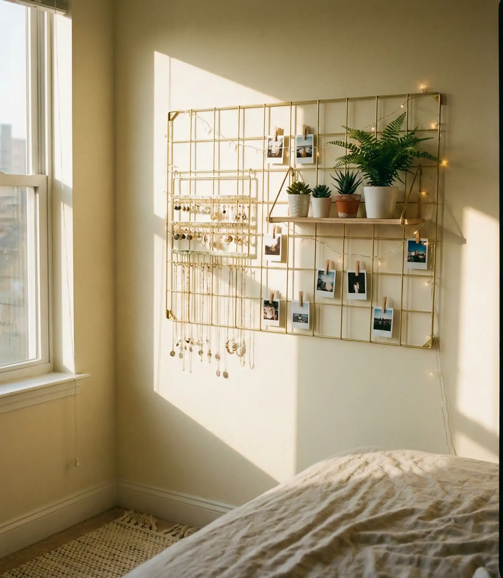 Wire Grid Wall for Versatile Display 2