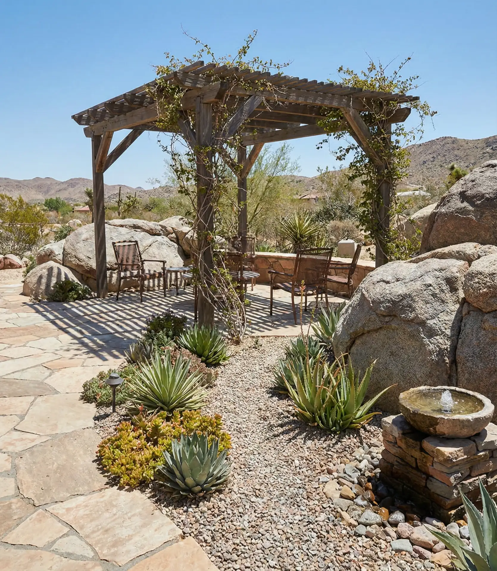 Xeriscaped Desert Oasis 2