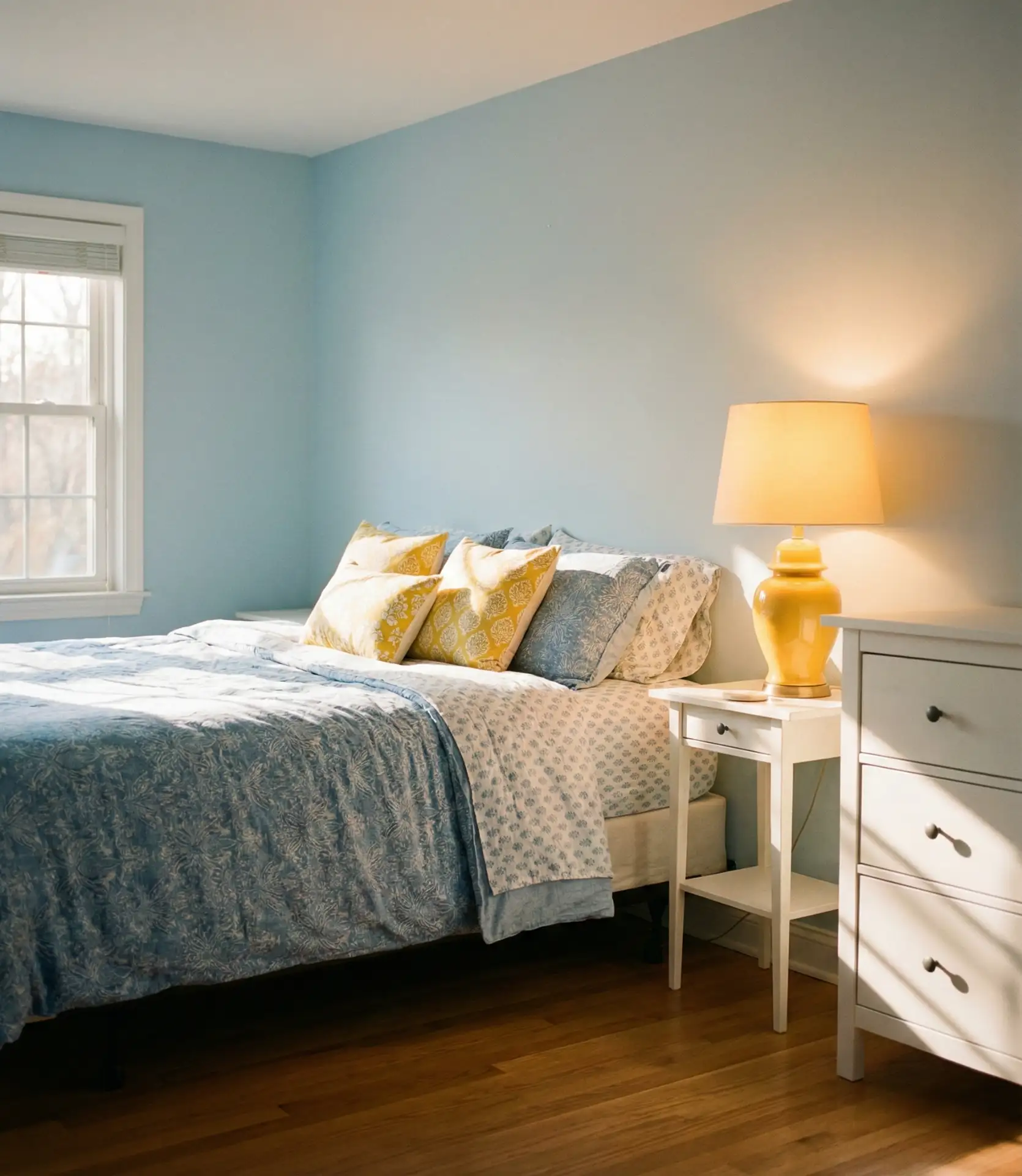 Yellow and Blue Sunshine 1