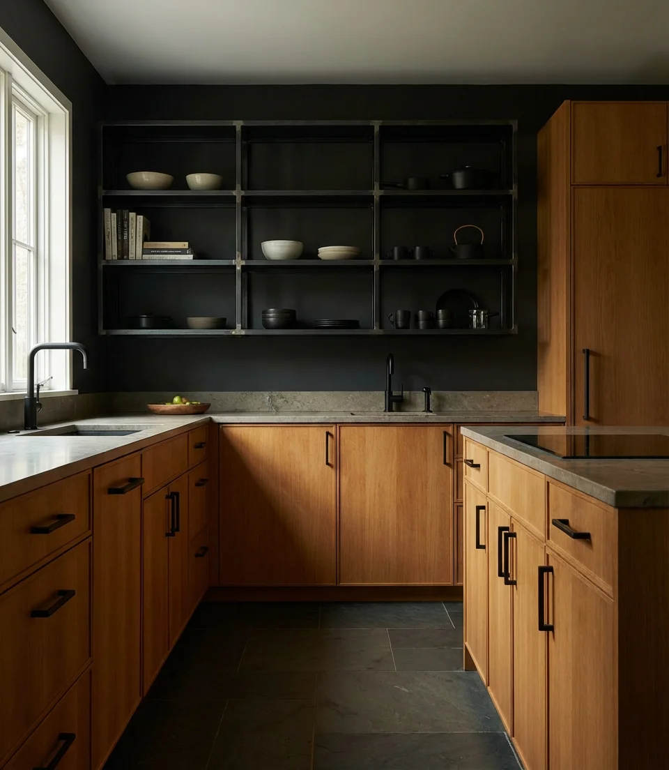 Add Dark Accents for a Moody Modern Feel 2