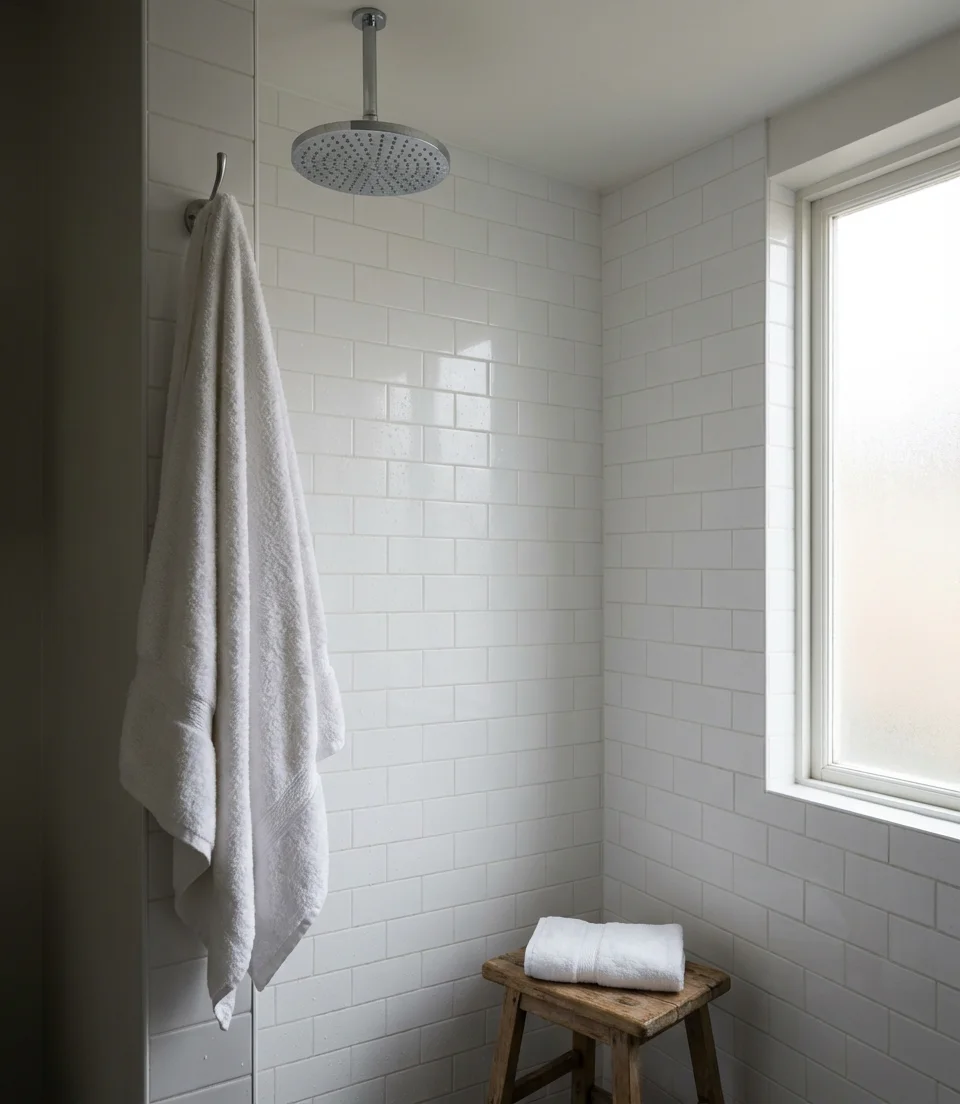 Aesthetic Apartment Bathroom with Spa Touches 2