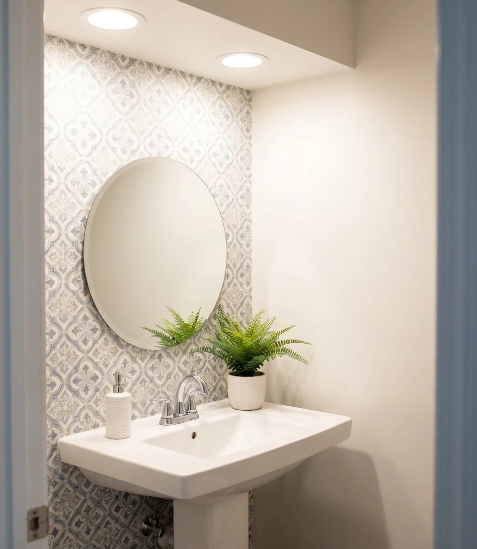 Apartment Bathroom with Rental-Friendly Updates 2