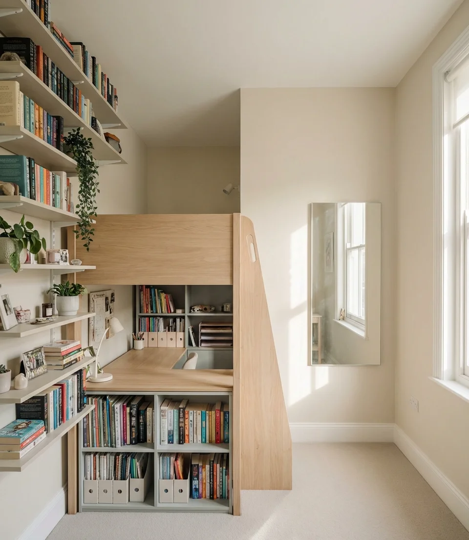 Bedroom Makeover for Small Spaces 1