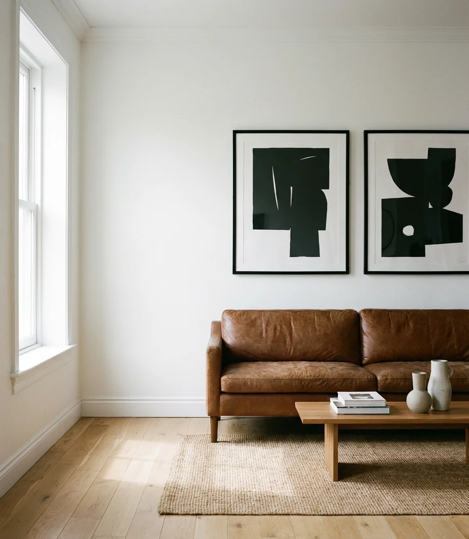 Black White and Brown Graphic Contrast 1