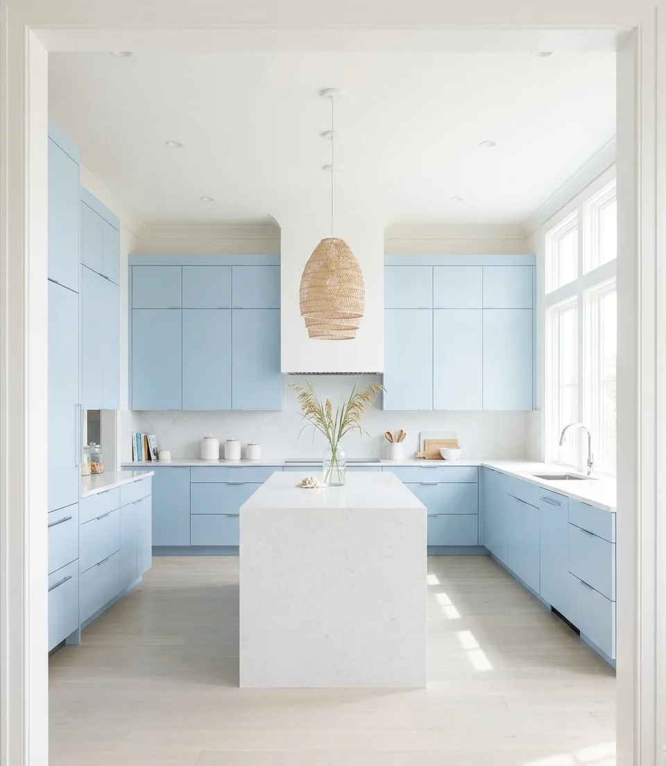 Bloxburg Inspired Coastal Kitchen Aesthetic 1