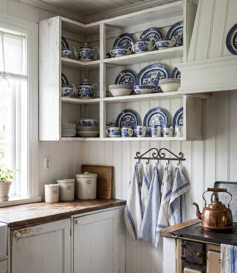 Blue Willow Kitchen Theme 1