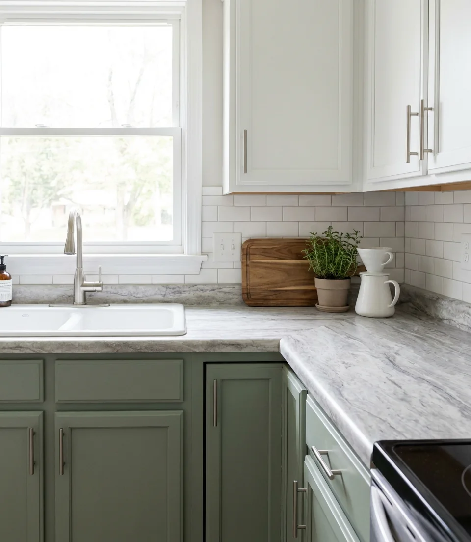 Budget-Friendly Cabinet Painting Makeover 1