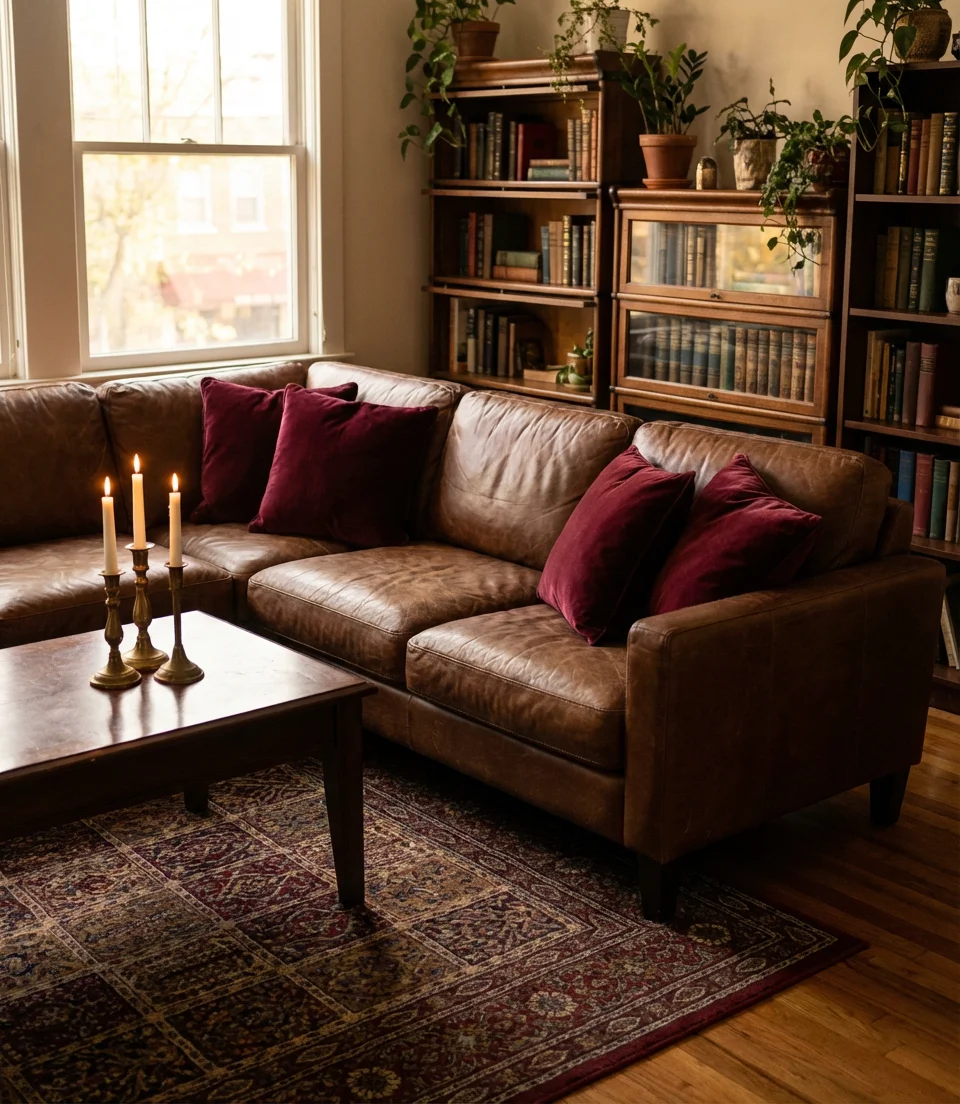 Burgundy and Brown Jewel Tones 1