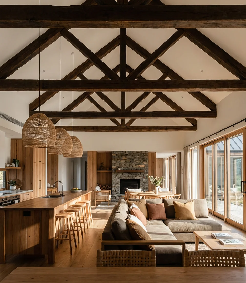 Cathedral Ceiling Open Plan with Dramatic Volume 1