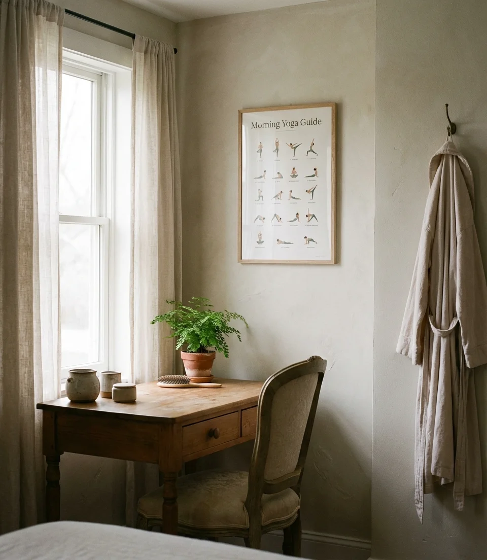 Chair Yoga Printable Routine for Mornings 2