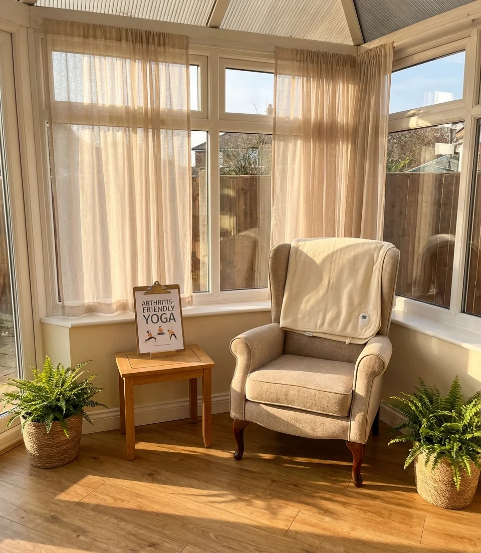 Chair Yoga Printable for Arthritis Management 2