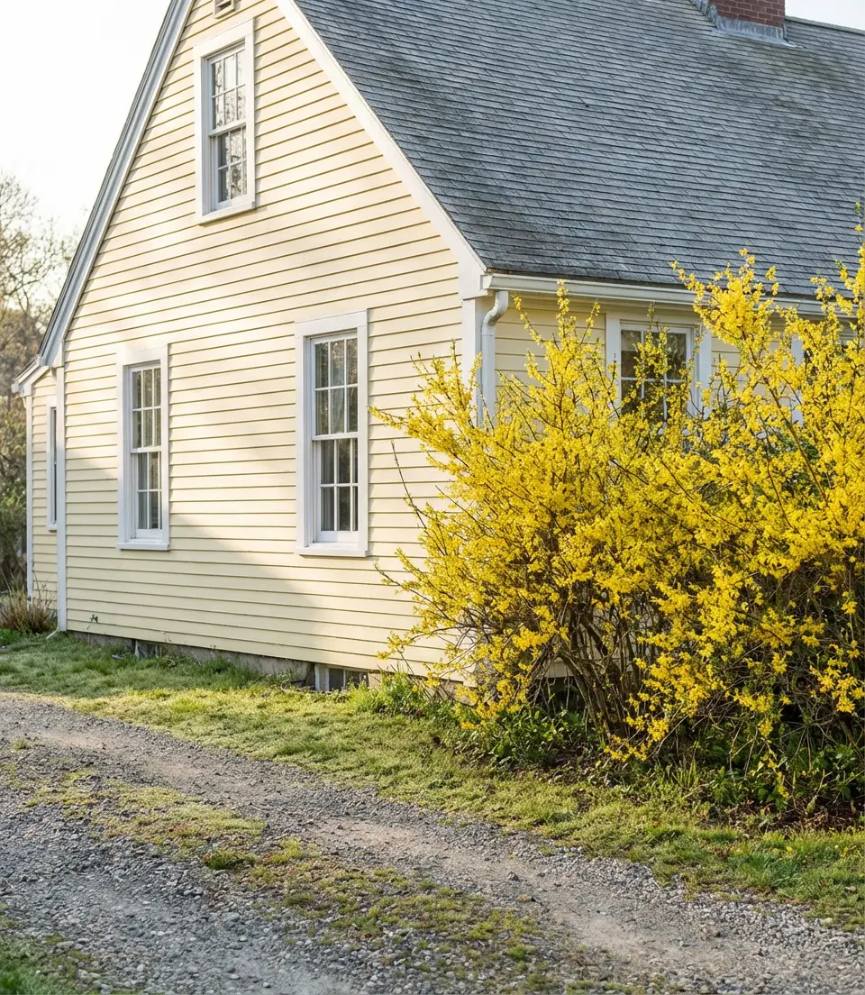 Charming Yellow with White Trim 2