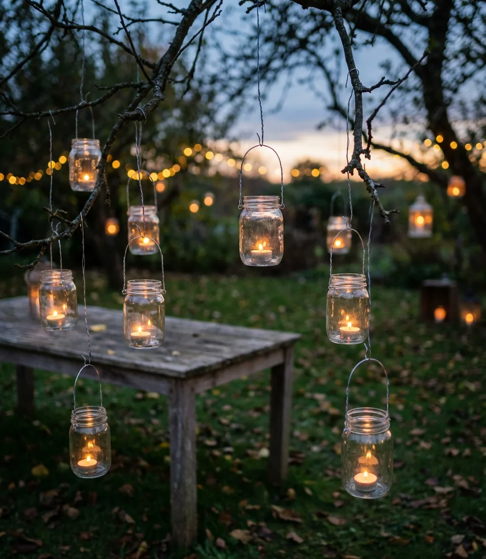 Cheap Mason Jar Lanterns 1