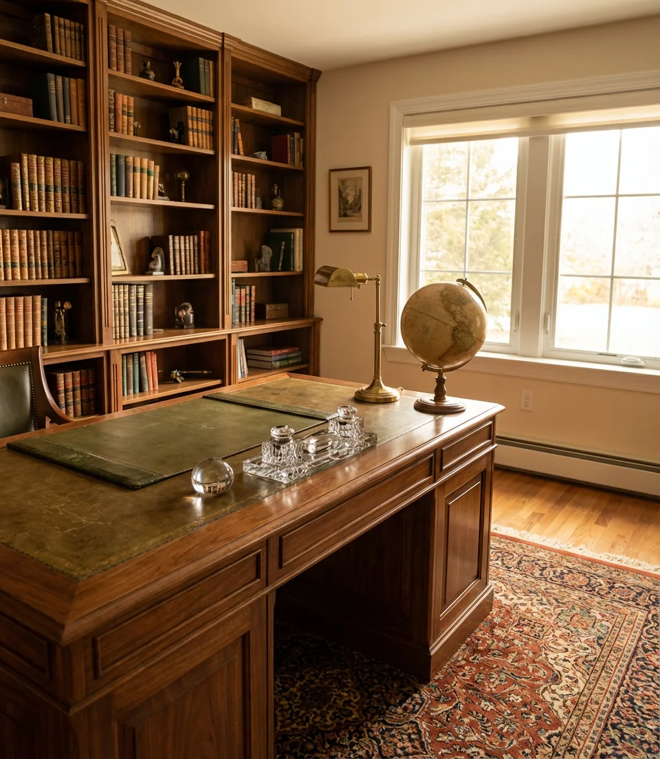 Classic Executive Suite with Rich Wood Paneling 2