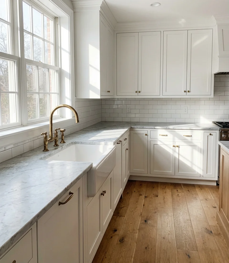 Classic Open Kitchen with Timeless Appeal 1