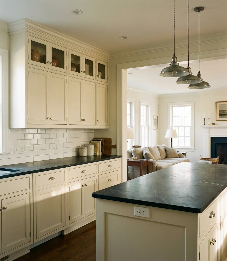 Classic Open Kitchen with Timeless Appeal 2