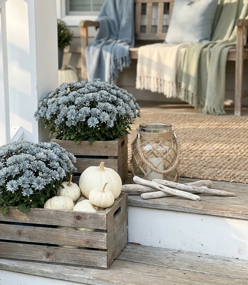 Coastal Fall Palette with Blues and Neutrals 1