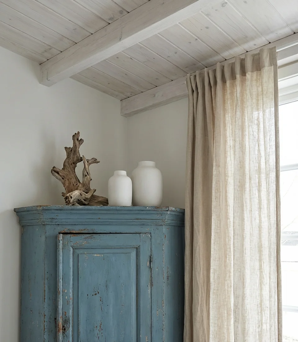 Coastal-Inspired Blues with Driftwood Accents 2