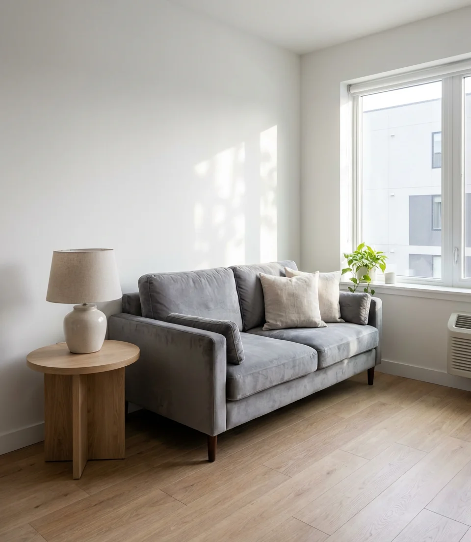 Compact Loveseat Instead of Full Sofa 2