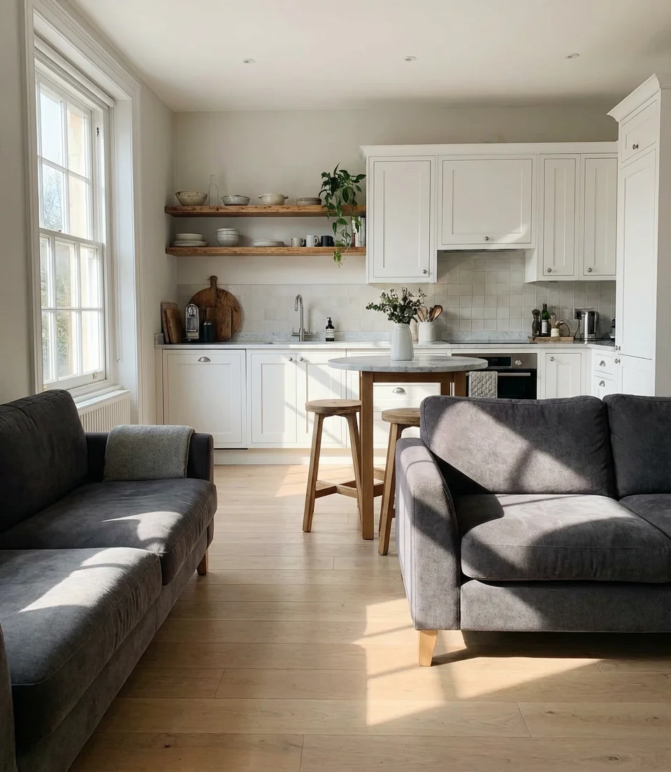 Compact Open Kitchen for Small Space Living 1