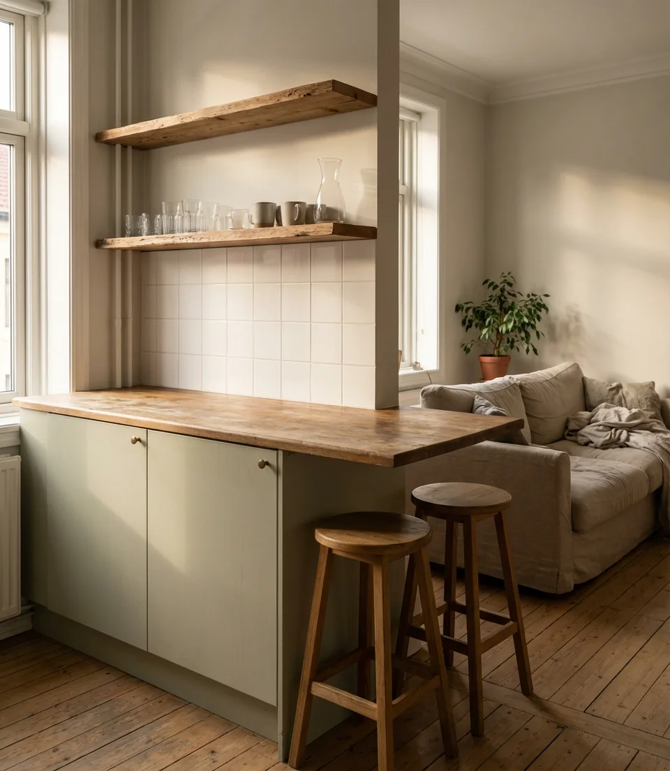 Compact Open Kitchen for Small Space Living 2
