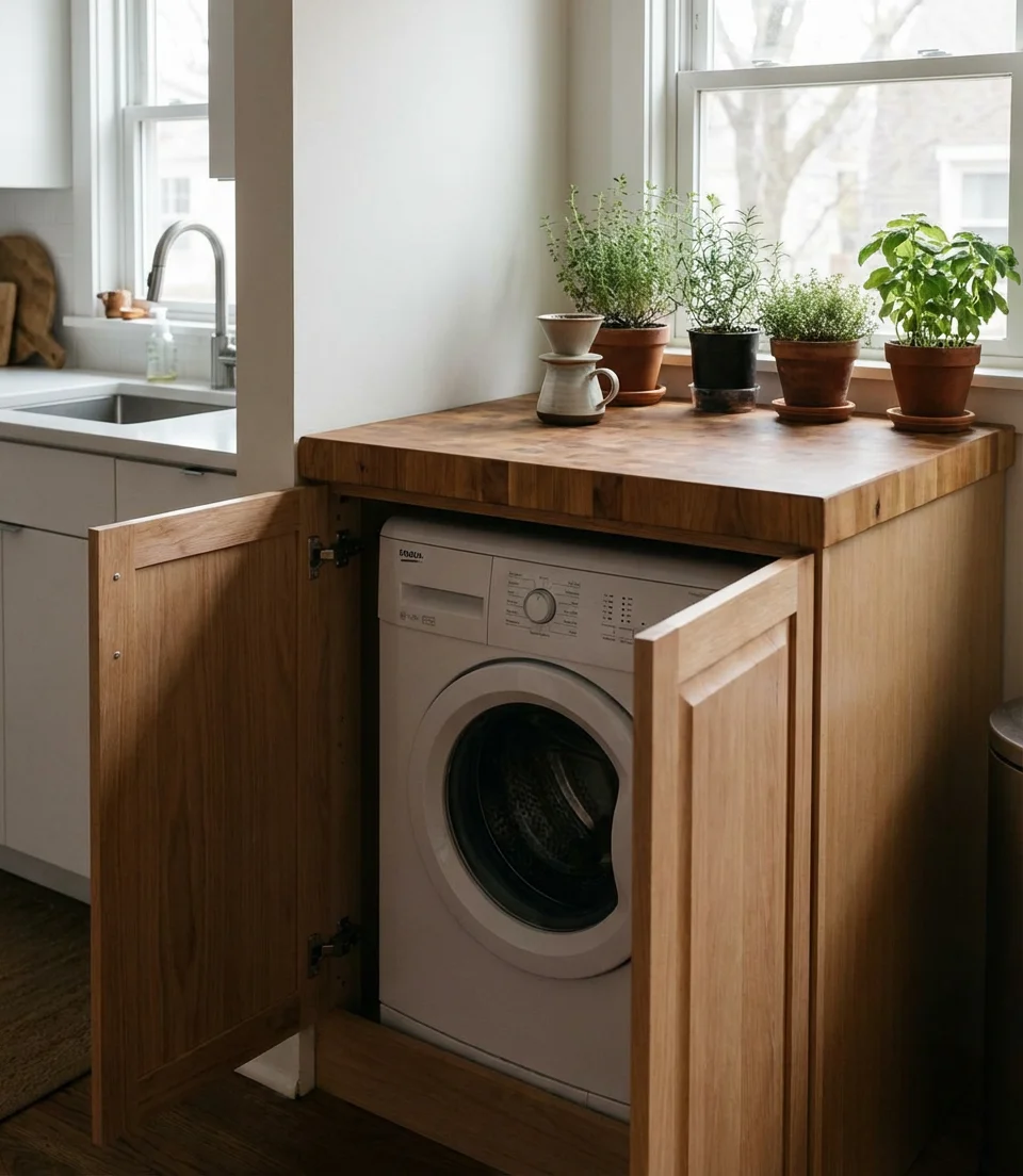 Compact Washer-Dryer Integration 1