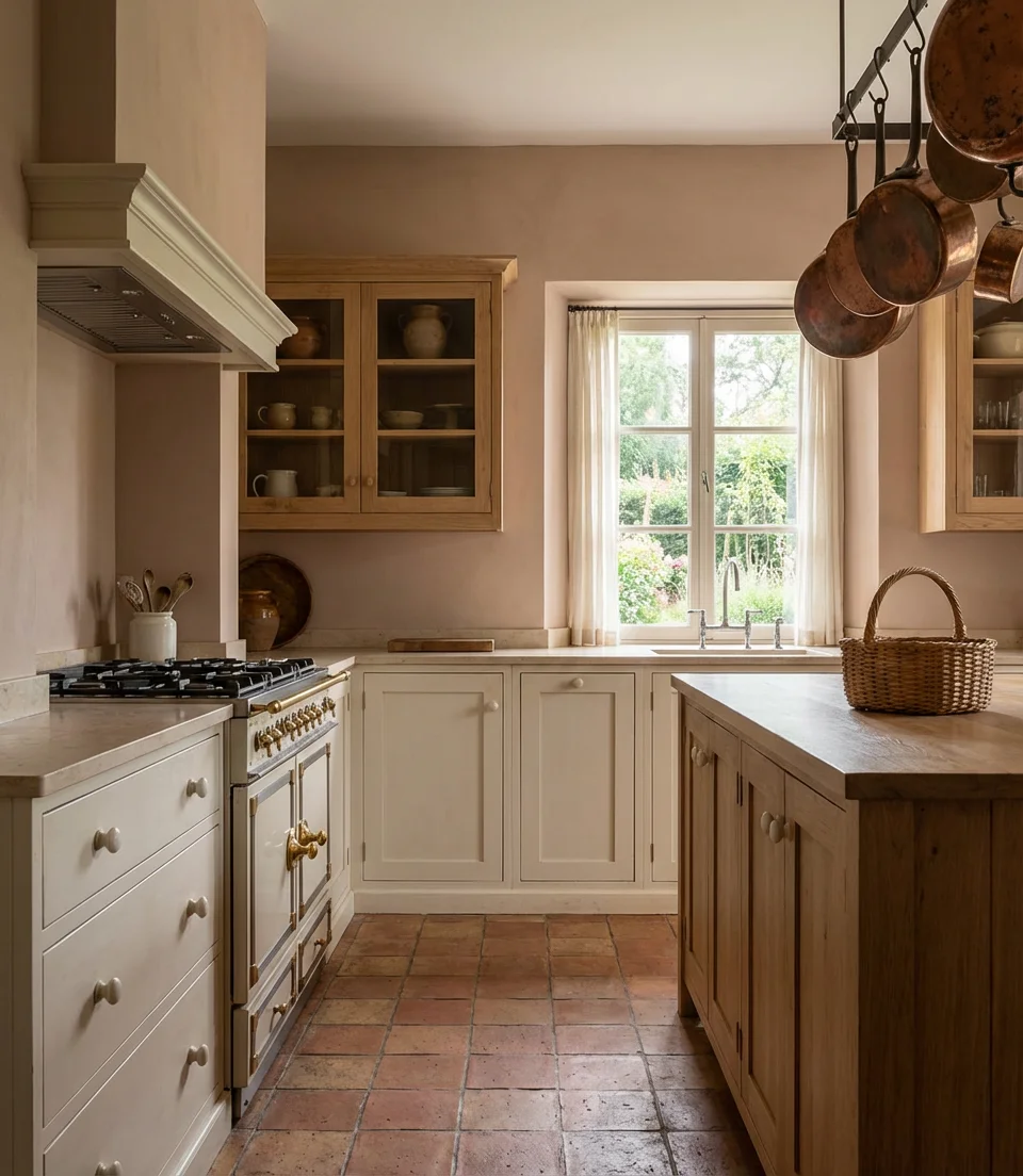 Cottage Kitchen Paint Colors in Earth Tones 2