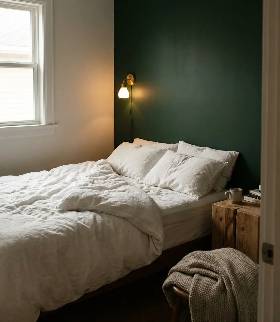 Cozy Elegant Dark Accent Wall 1