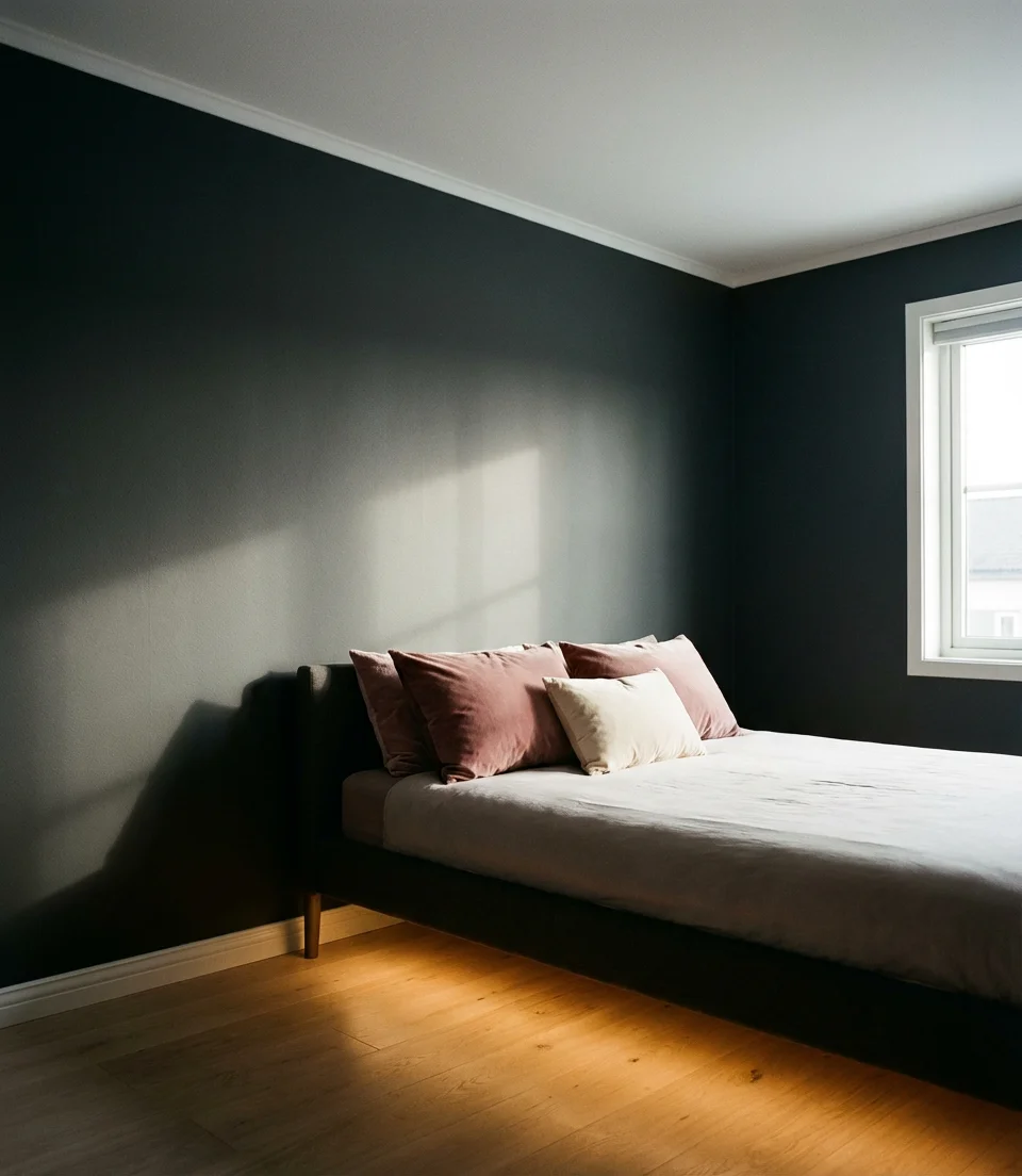 Cozy Elegant Dark Accent Wall 2