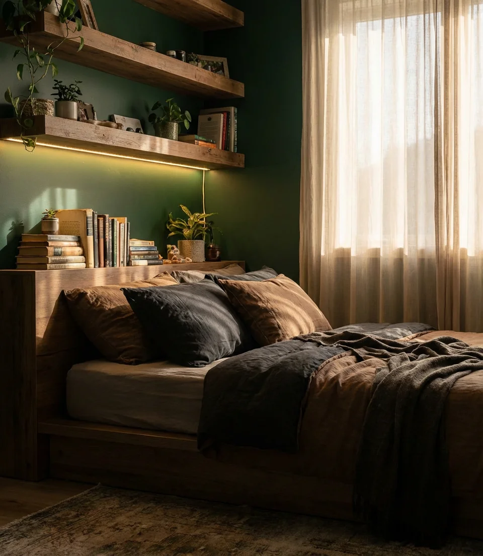 Dark Moody Walls with Accent Lighting 2