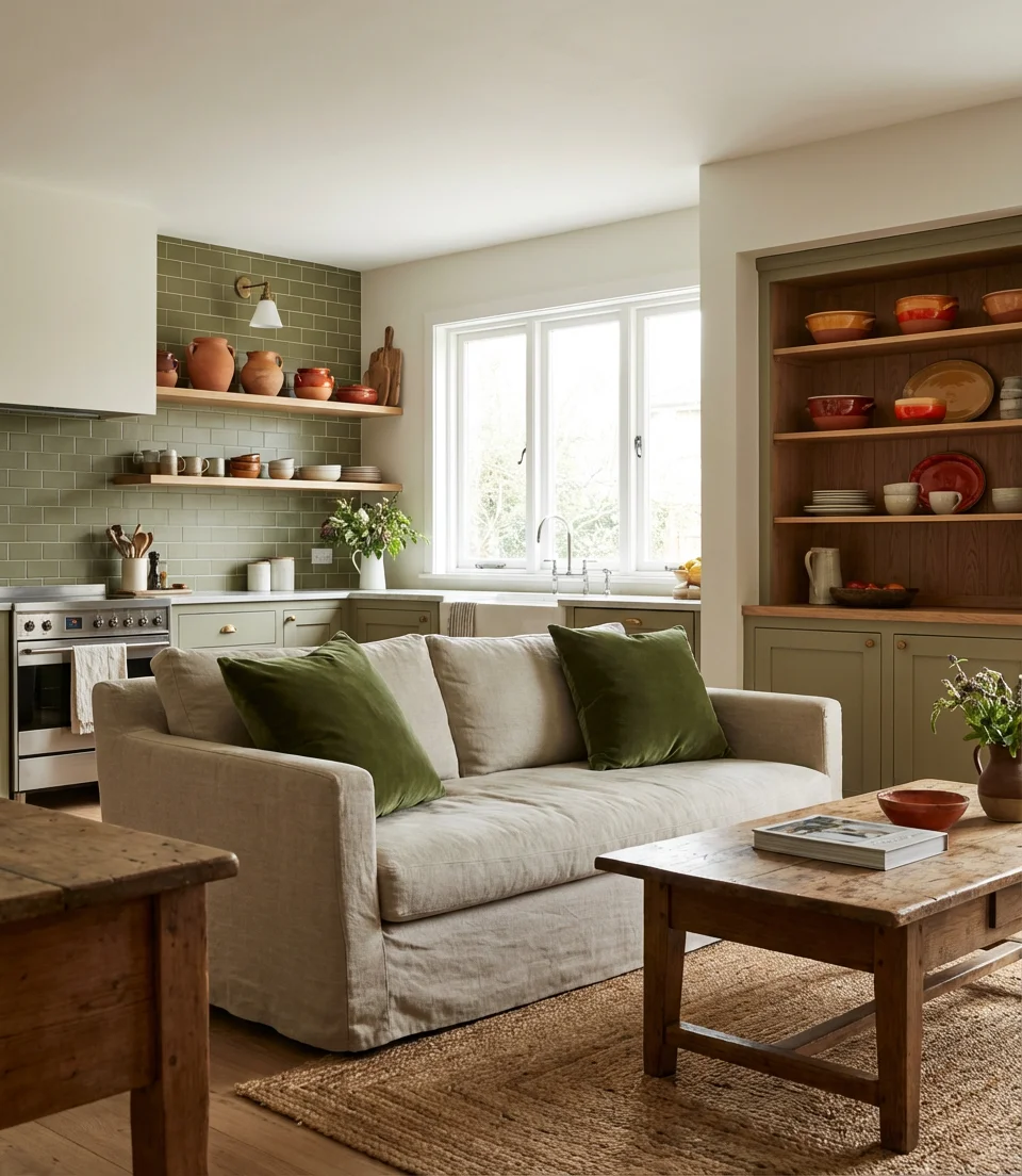 Decor Ideas That Bridge the Kitchen and Living Room 2