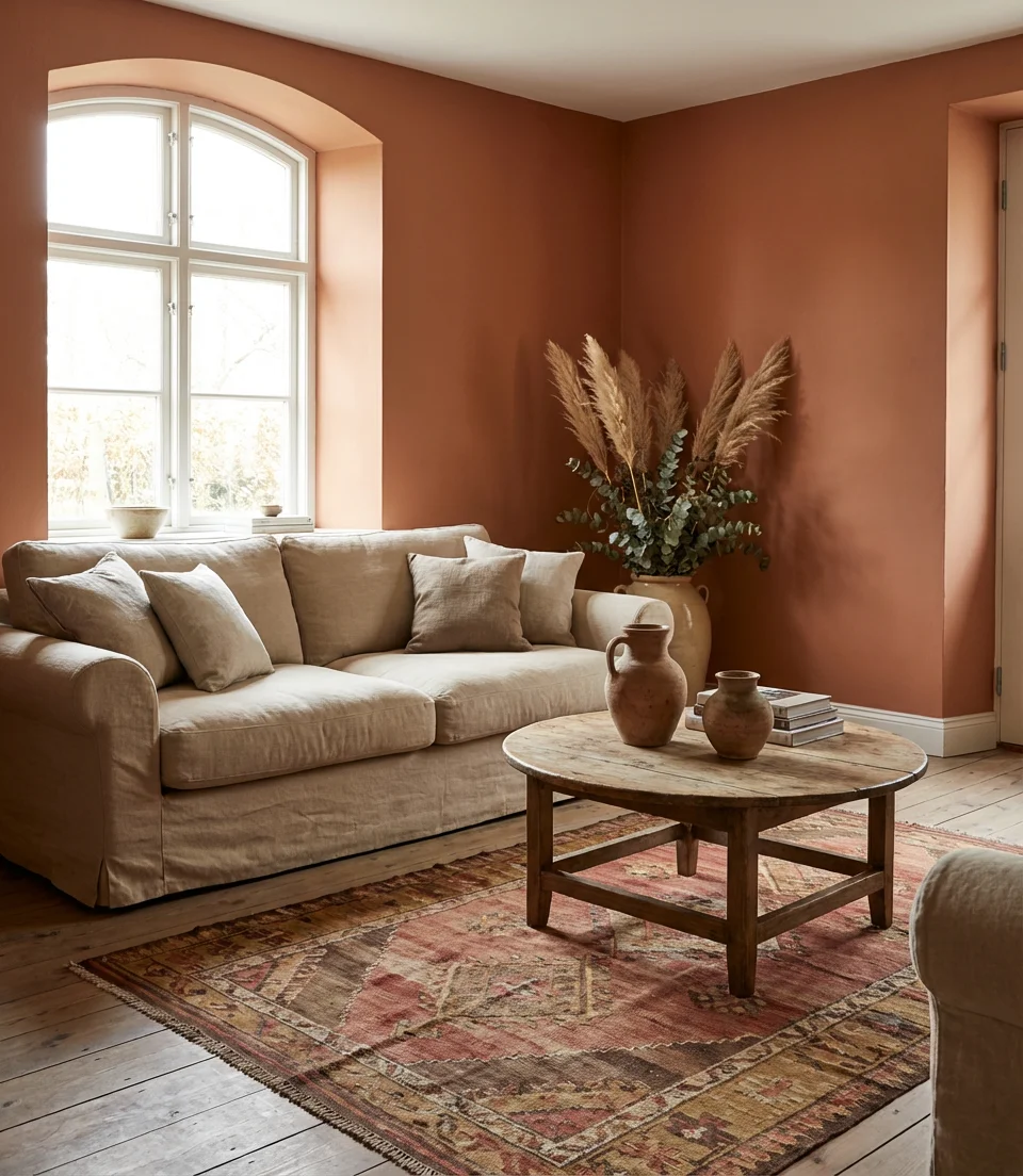 Earthy Terracotta and Warm Beige 1