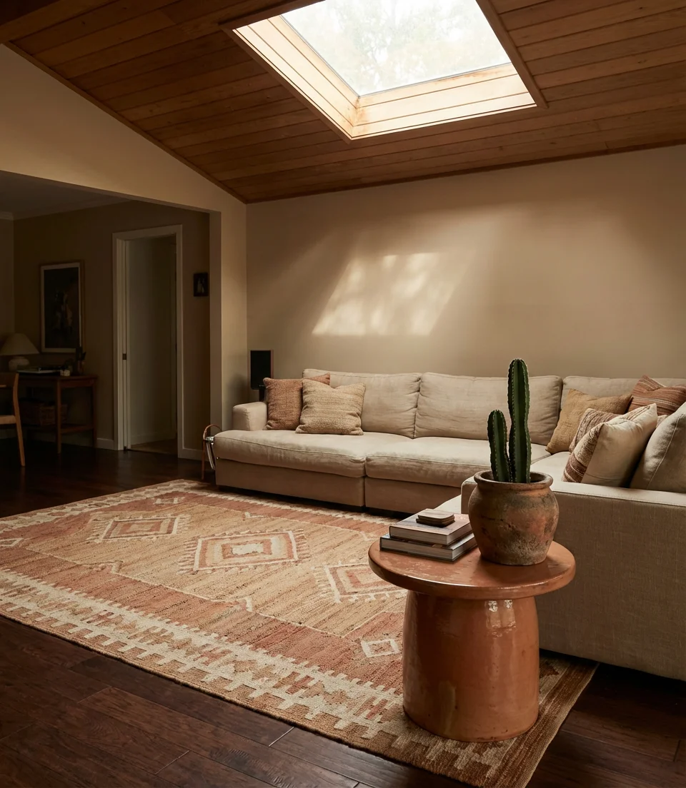 Earthy Terracotta and Warm Beige 2