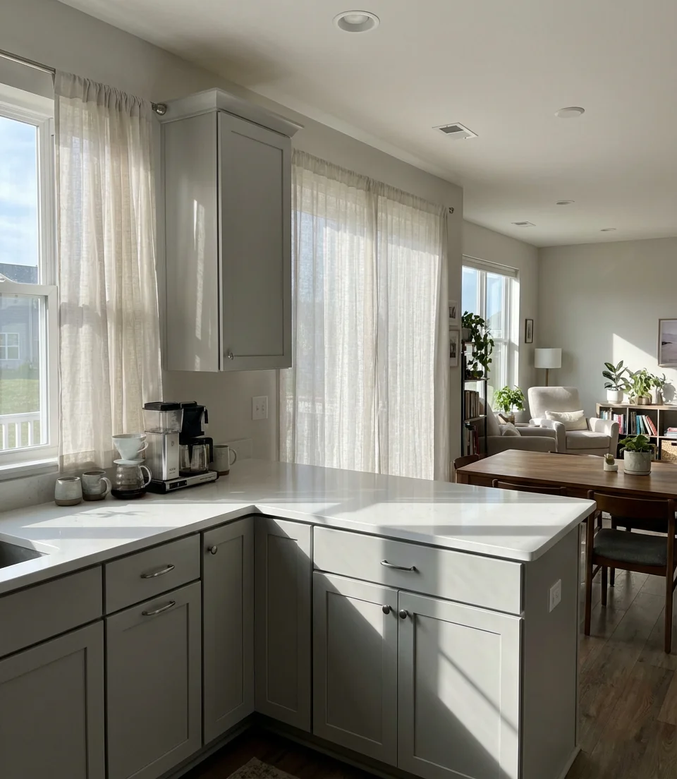 East Facing Open Kitchen for Morning Light 2