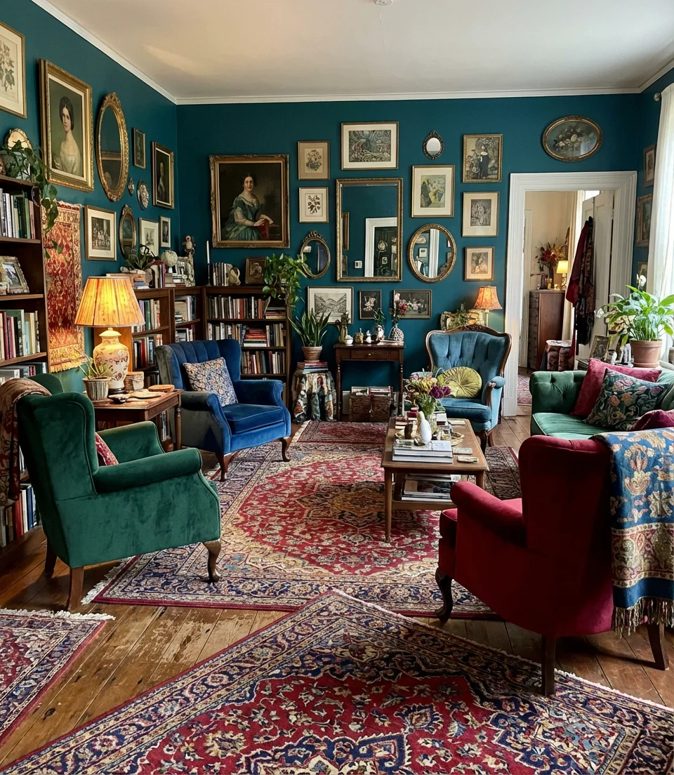 Eclectic Maximalist Color Mix 1