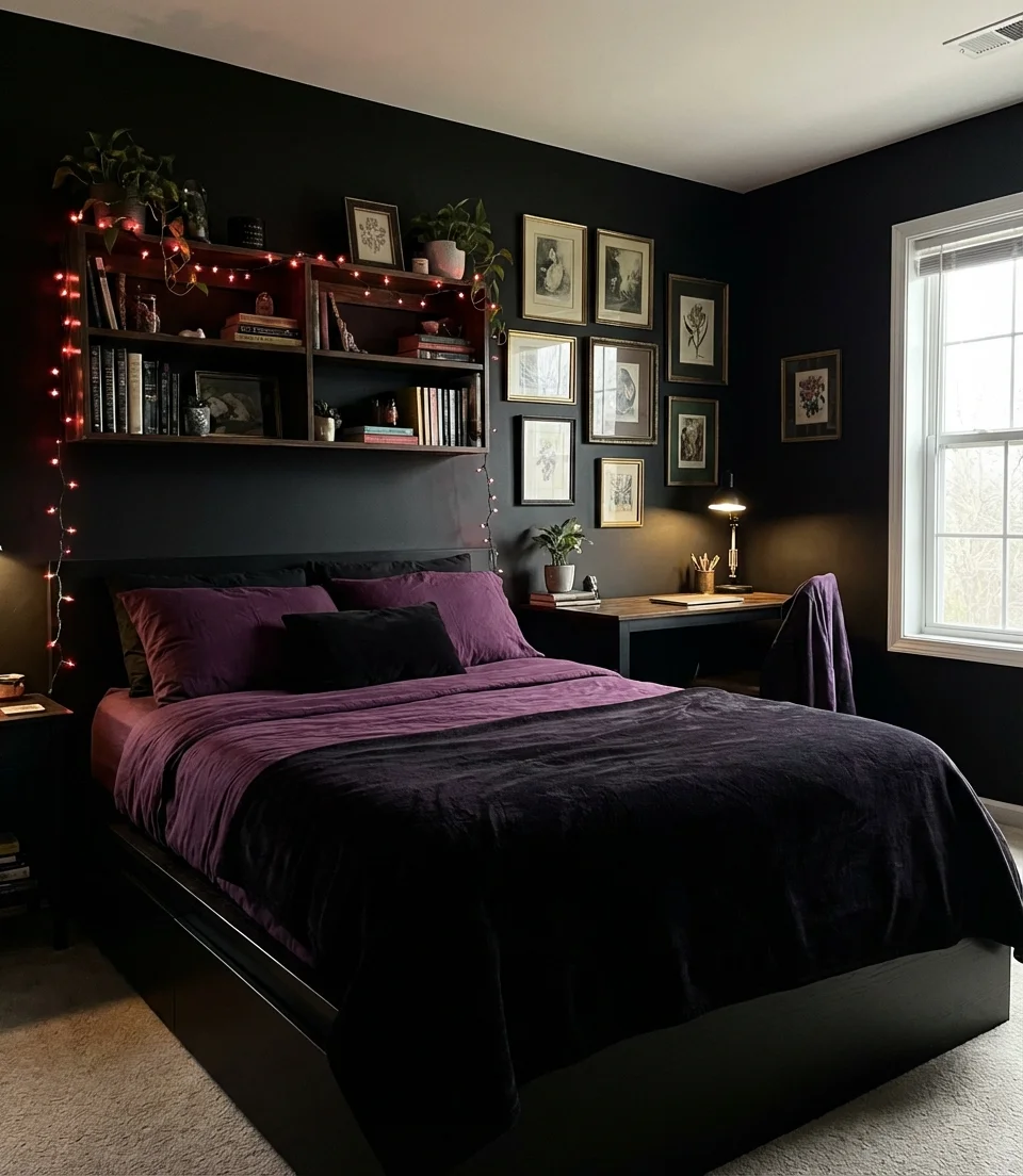 Emo Alt-Aesthetic Dark Room 1