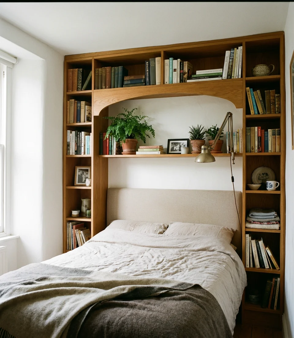 Extra Storage Above the Bed 1